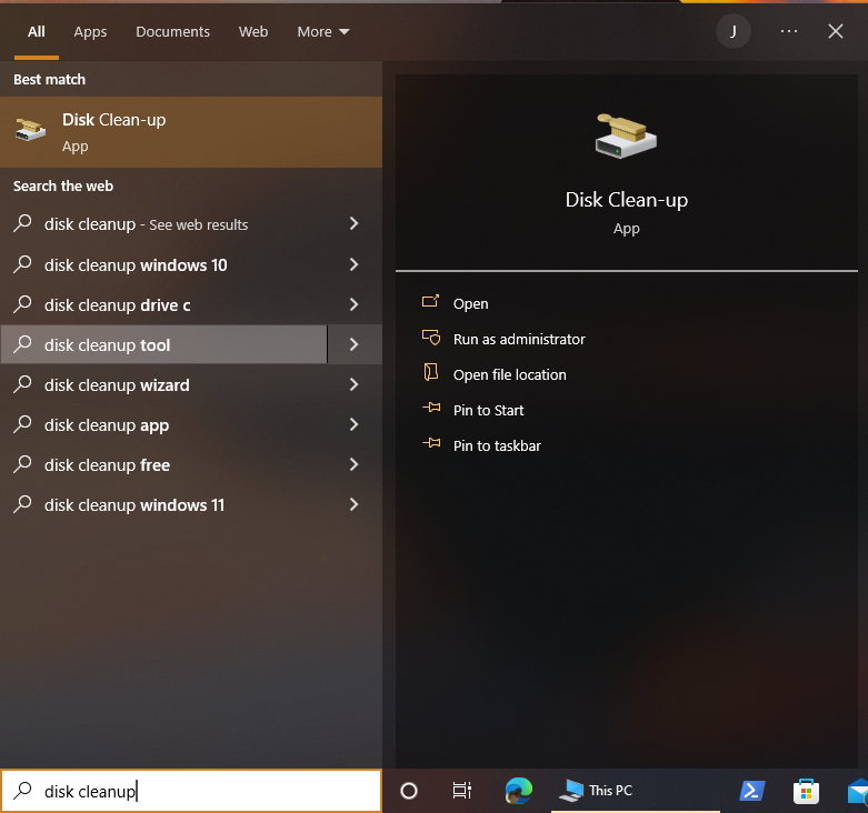 Free up drive space in Windows with Disk Clean-up – Real World Help Centre