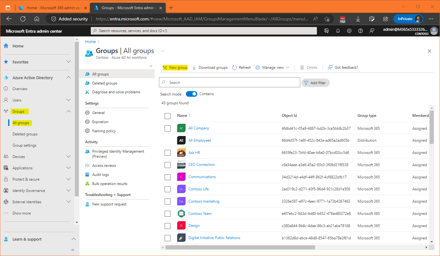 Create a dynamic group containing all Azure AD Premium users Real